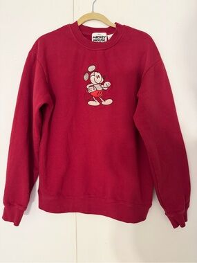 Authentic Disney Parks Mickey Mouse Genuine Mousewear Pullover Sweatshirt